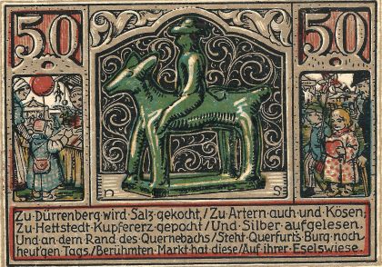 <i>Notgeld</i> de Querfurt, 1916. Notgeld de Querfurt, 1916.